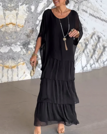 Quivira™ Elegant Maxi Dress for Women with Light Fall