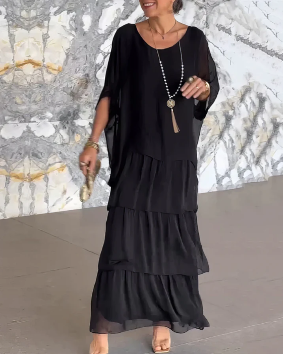 Quivira™ Elegant Maxi Dress for Women with Light Fall