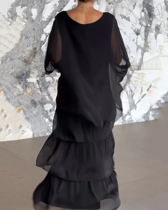 Quivira™ Elegant Maxi Dress for Women with Light Fall