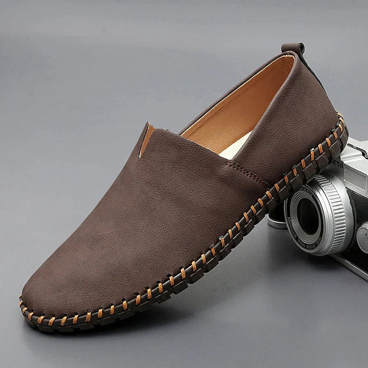 Tessaro™ Premium Leather Moccasins with Classic Style
