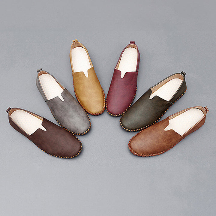 Tessaro™ Premium Leather Moccasins with Classic Style