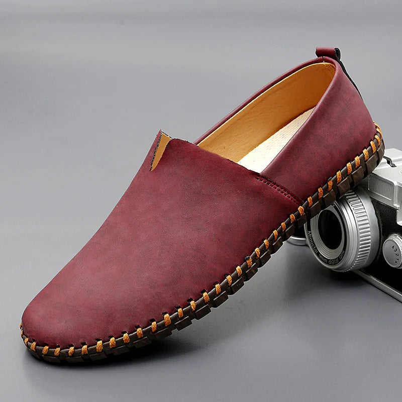 Tessaro™ Premium Leather Moccasins with Classic Style