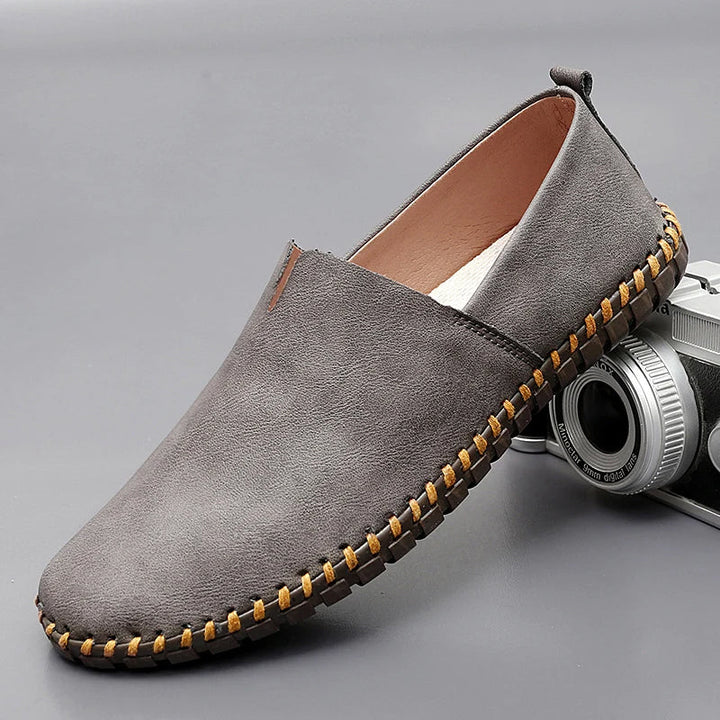 Tessaro™ Premium Leather Moccasins with Classic Style