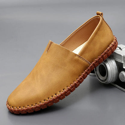 Tessaro™ Premium Leather Moccasins with Classic Style