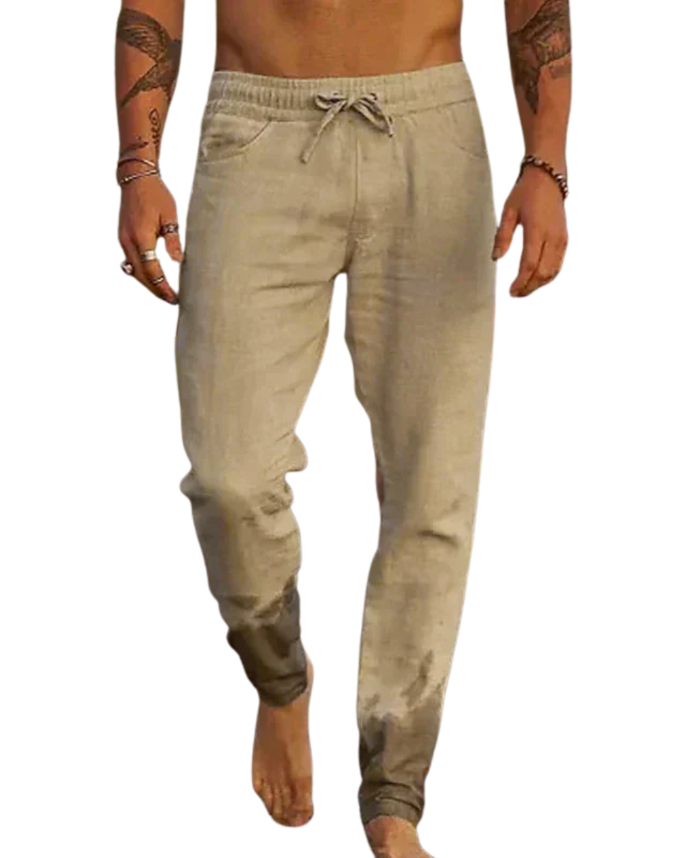 Sorevani | Lightweight and Breathable Beach Linen Pants