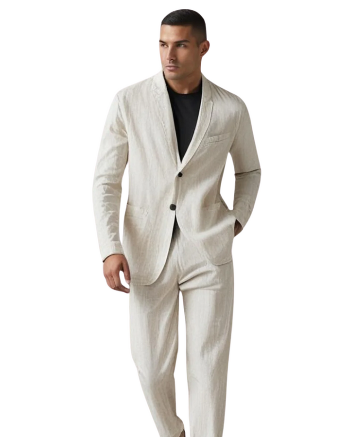 Montiero™ Comfortable and Breathable Linen Set for Men