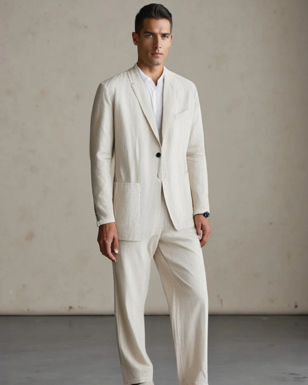 Montiero™ Comfortable and Breathable Linen Set for Men