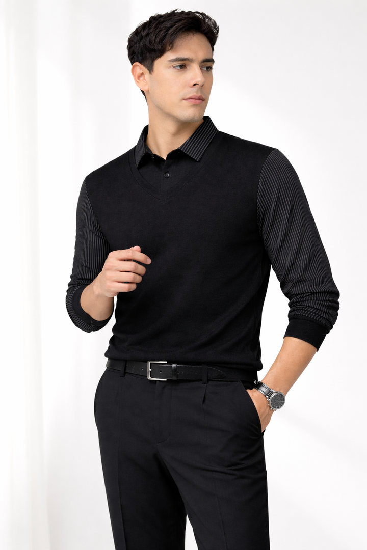 Vernaro™ Cotton Shirt Comfortable Fit