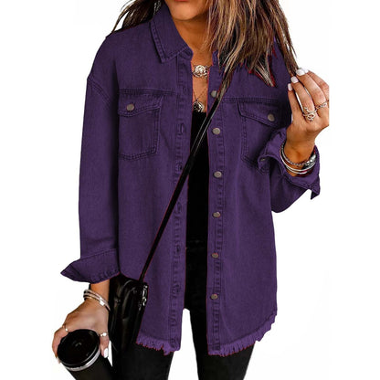 Sorellea™ Classic Denim Jacket for Women - Daily Wear