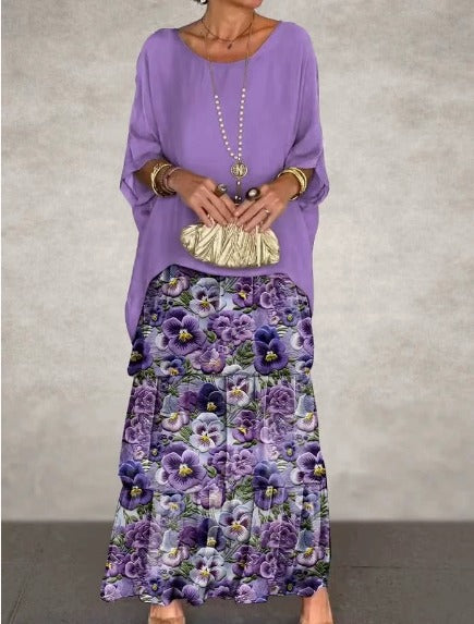 Quivira™ Elegant Maxi Dress for Women with Light Fall