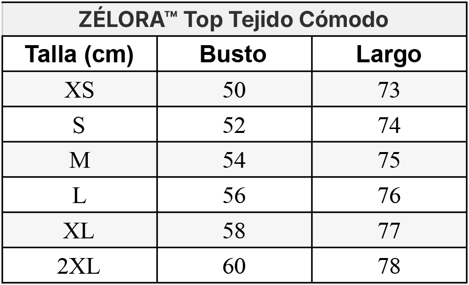 ZÉLORA™ Top Comfortable Woven