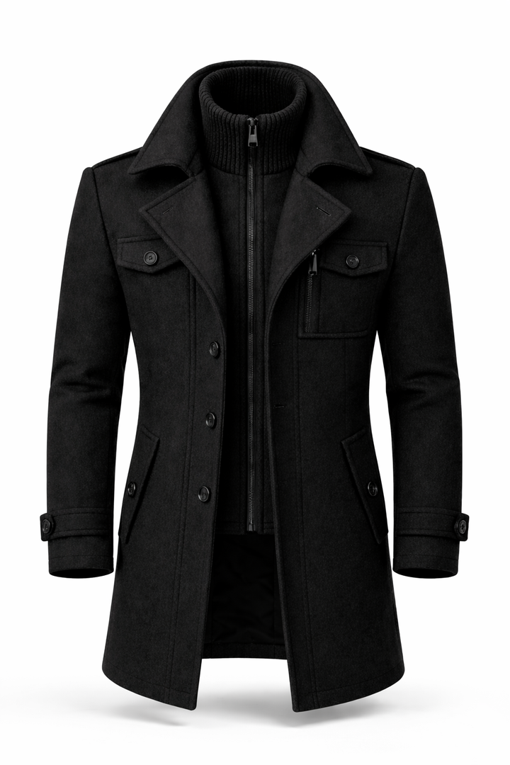 Victor™ Italian Style Winter Overcoat for Men