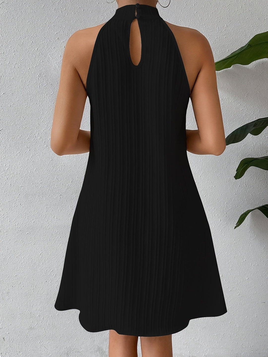 Alora™ Bohemian Short Striped Spaghetti Strap Dress