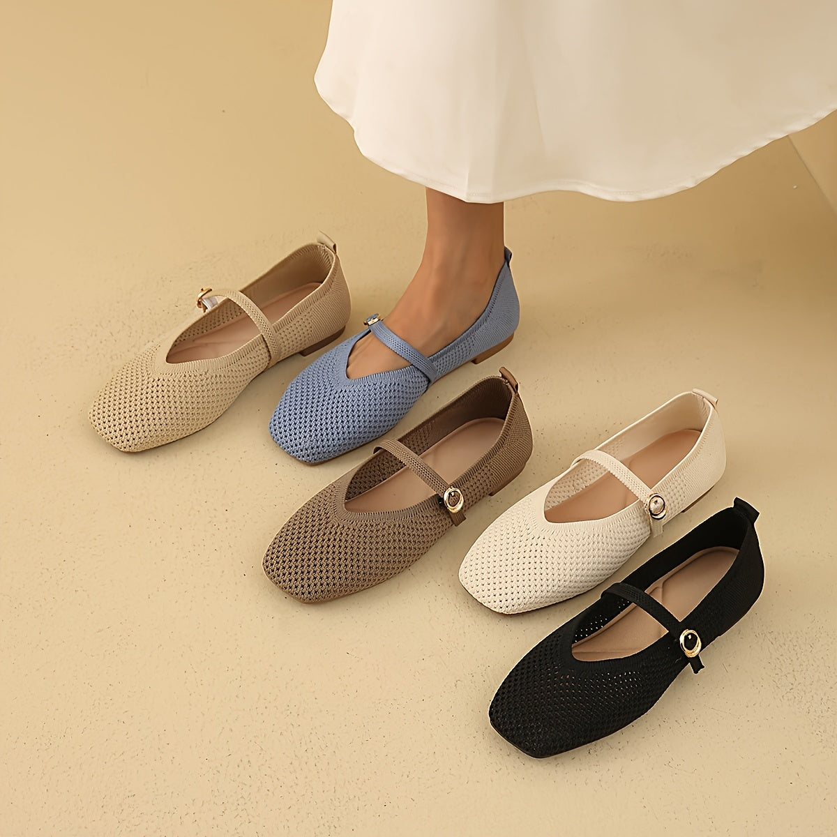 Rheira™ Elegant Mary Jane Ballerinas for Women