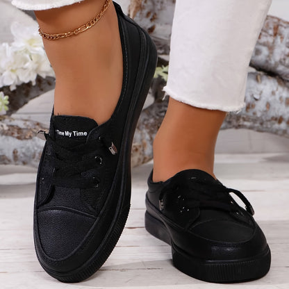 Dovella | White Orthopedic Shoes for Women with Laces and Soft Insole