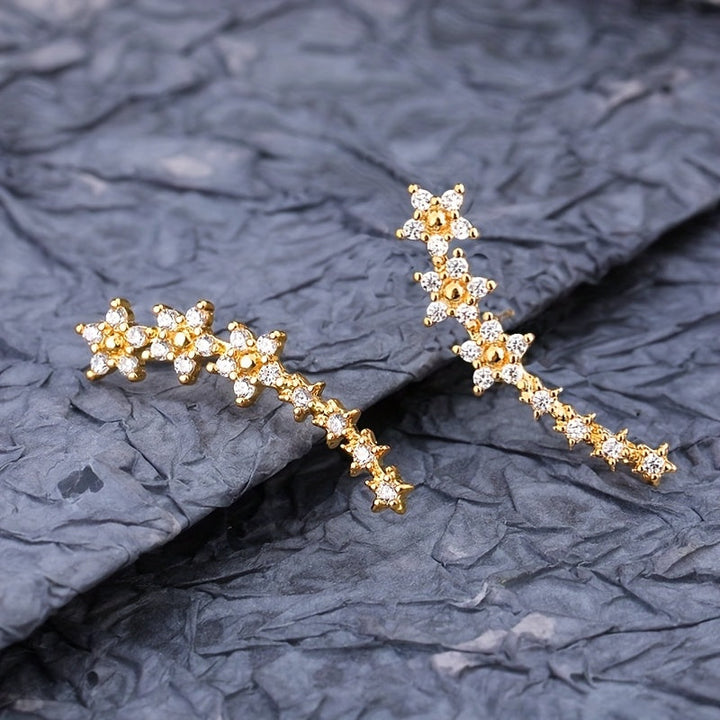 Soreya™ Elegant Flower Earrings with Timeless Style