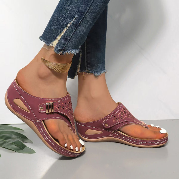 Navy™ Comfortable and Supportive Heeled Sandals