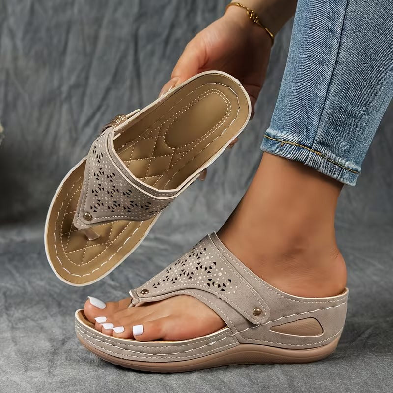 Navy™ Comfortable and Supportive Heeled Sandals