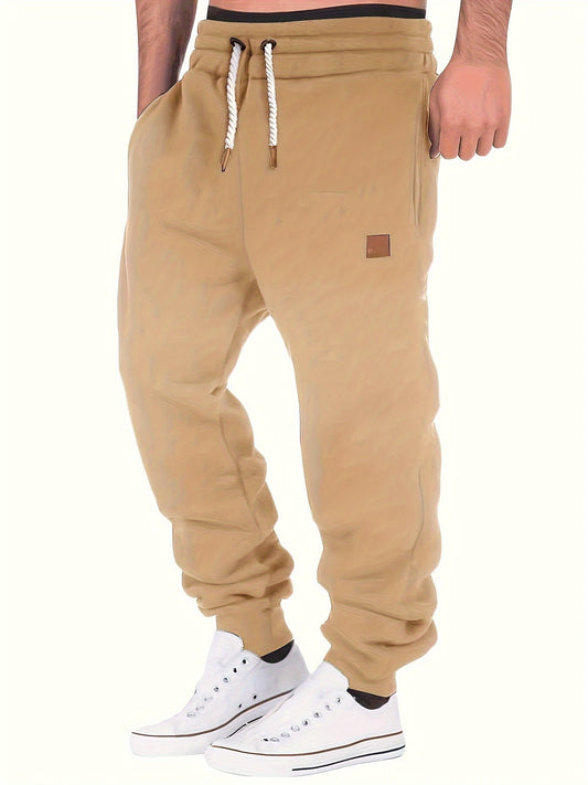 Rovanto | Men's Slim Fit Casual Pants with Adjustable Waist for Fall and Winter