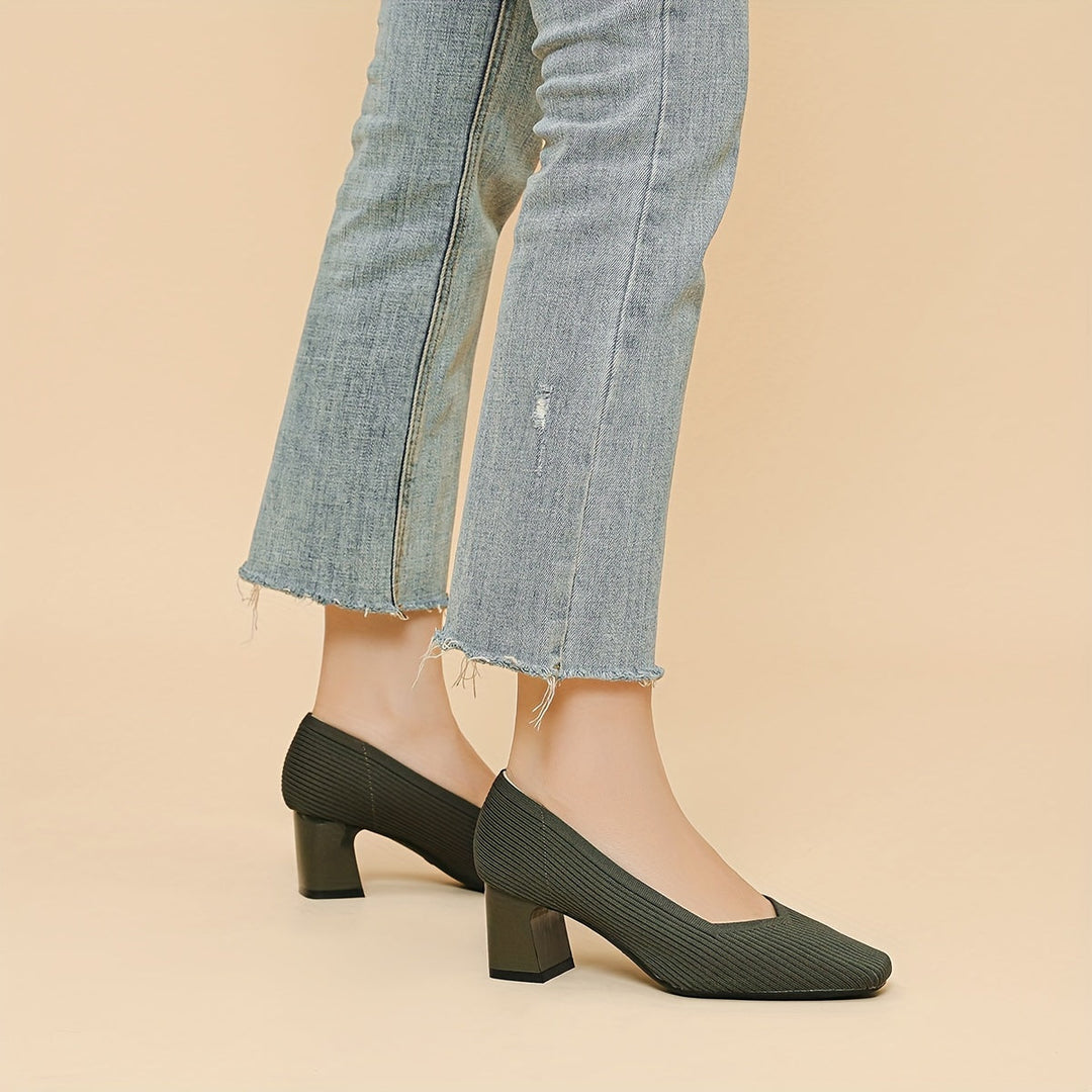 Yvaine™ Comfortable Heels with Stable Support for a Pain-Free Fit