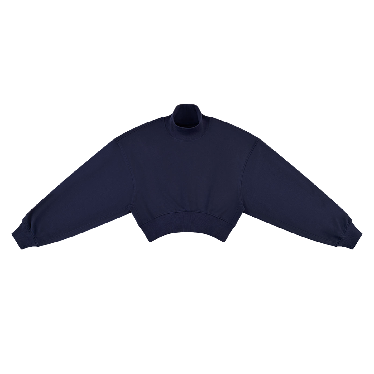 Jada | Women's Crop Mock Neck Sweatshirt