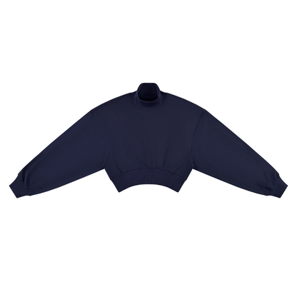 Jada | Women's Crop Mock Neck Sweatshirt