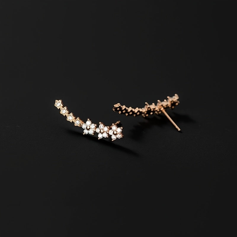 Soreya™ Elegant Flower Earrings with Timeless Style