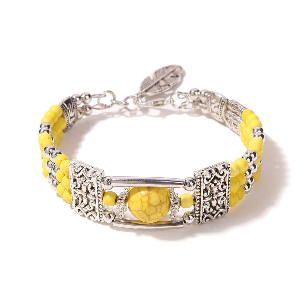Jessae | Natural Stone Bracelet with Artisan Style and Natural Energy