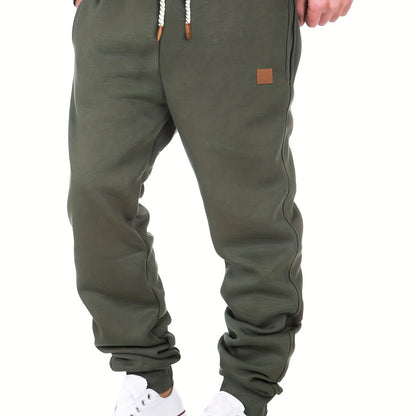 Rovanto | Men's Slim Fit Casual Pants with Adjustable Waist for Fall and Winter