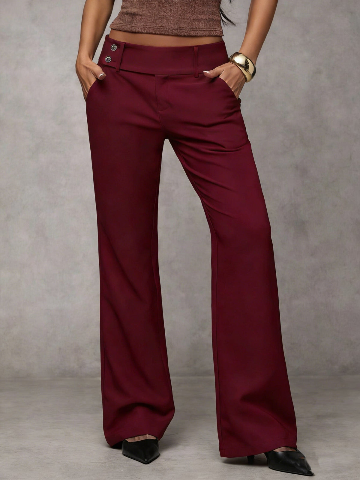 Harriet | High-Waisted Wide Leg Pants