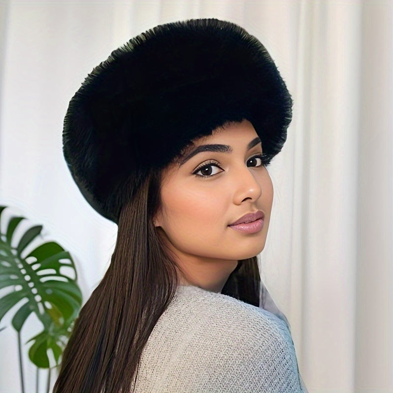 Juliana | Warm and Elegant Faux Fur Winter Beanie
