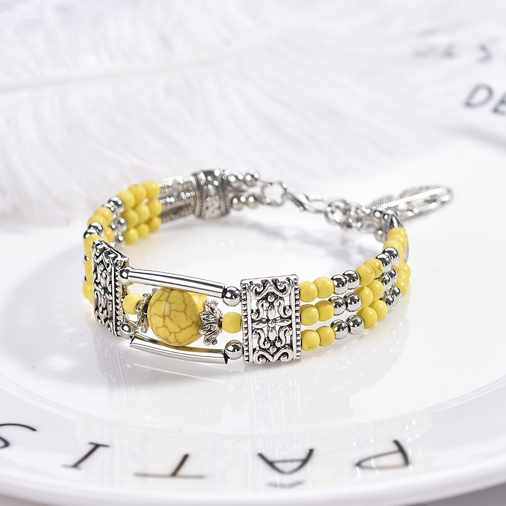 Jessae | Natural Stone Bracelet with Artisan Style and Natural Energy