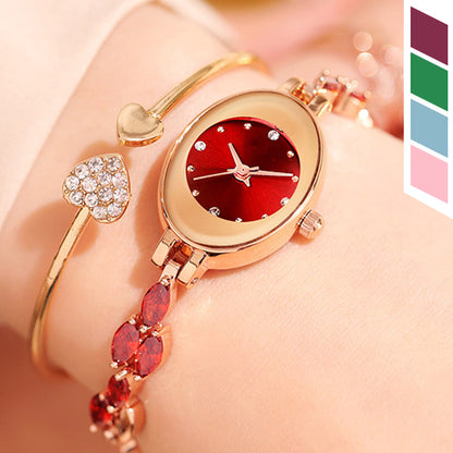 Doreya | Women's Wristwatch with Colorful Zirconia