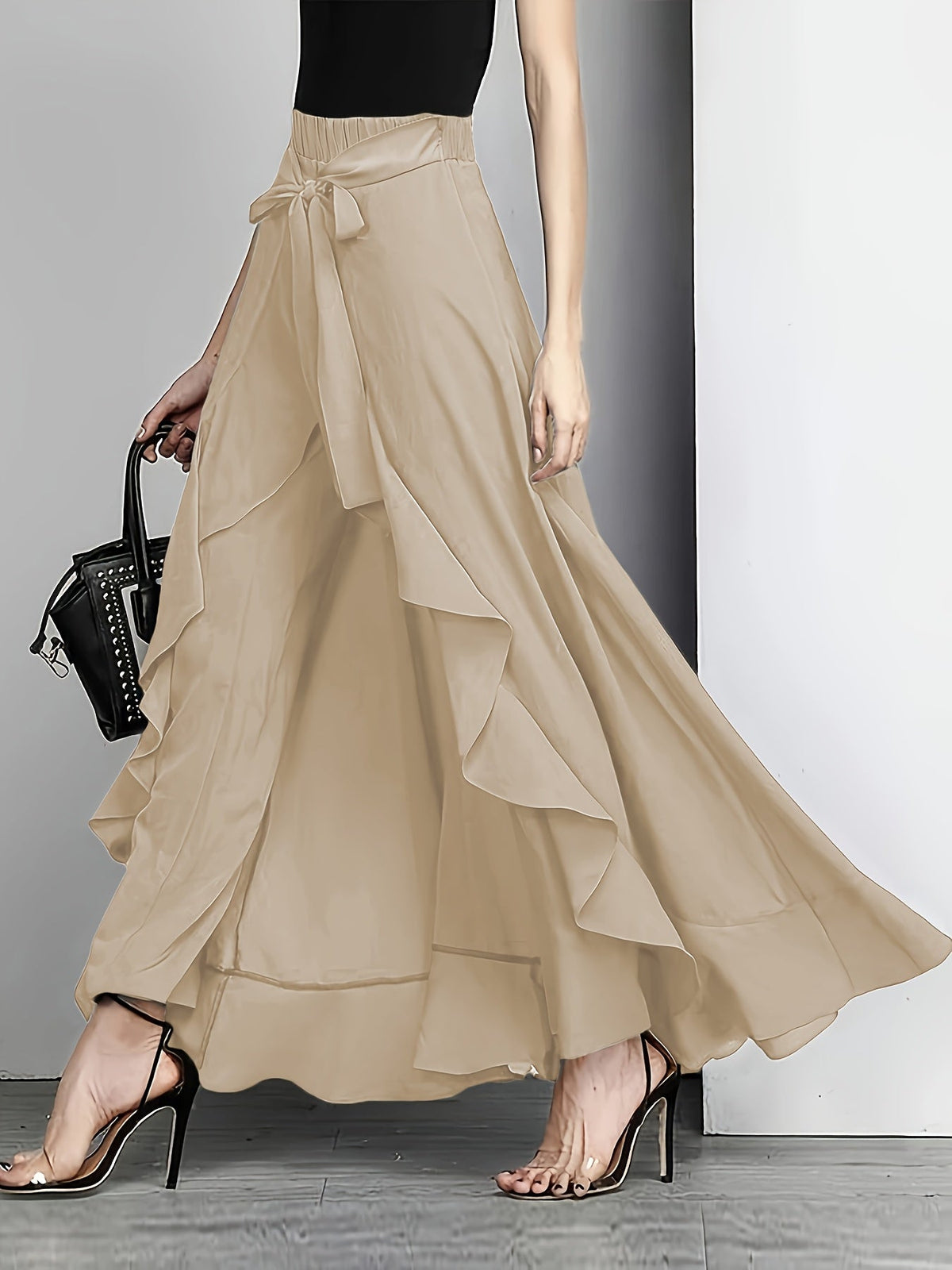 Amara | Elegant Straight-Leg Pants with Fluid Fall and Comfortable Fit
