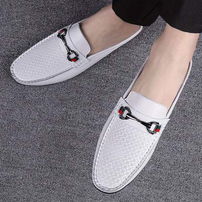 Caelric | Retro Mule Shoes for Men with Open Design and Maximum Comfort