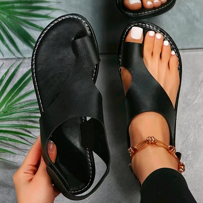 Tahlia | The Classic and Timeless Black Sandals for Summer, Women's Shoes
