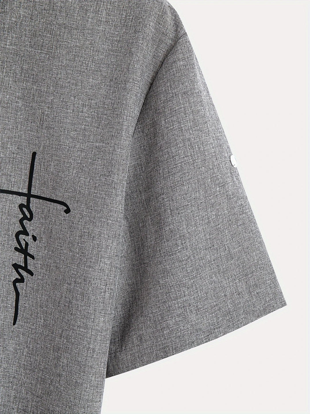Hayes™ Elegant Short Sleeve High Collar Shirt