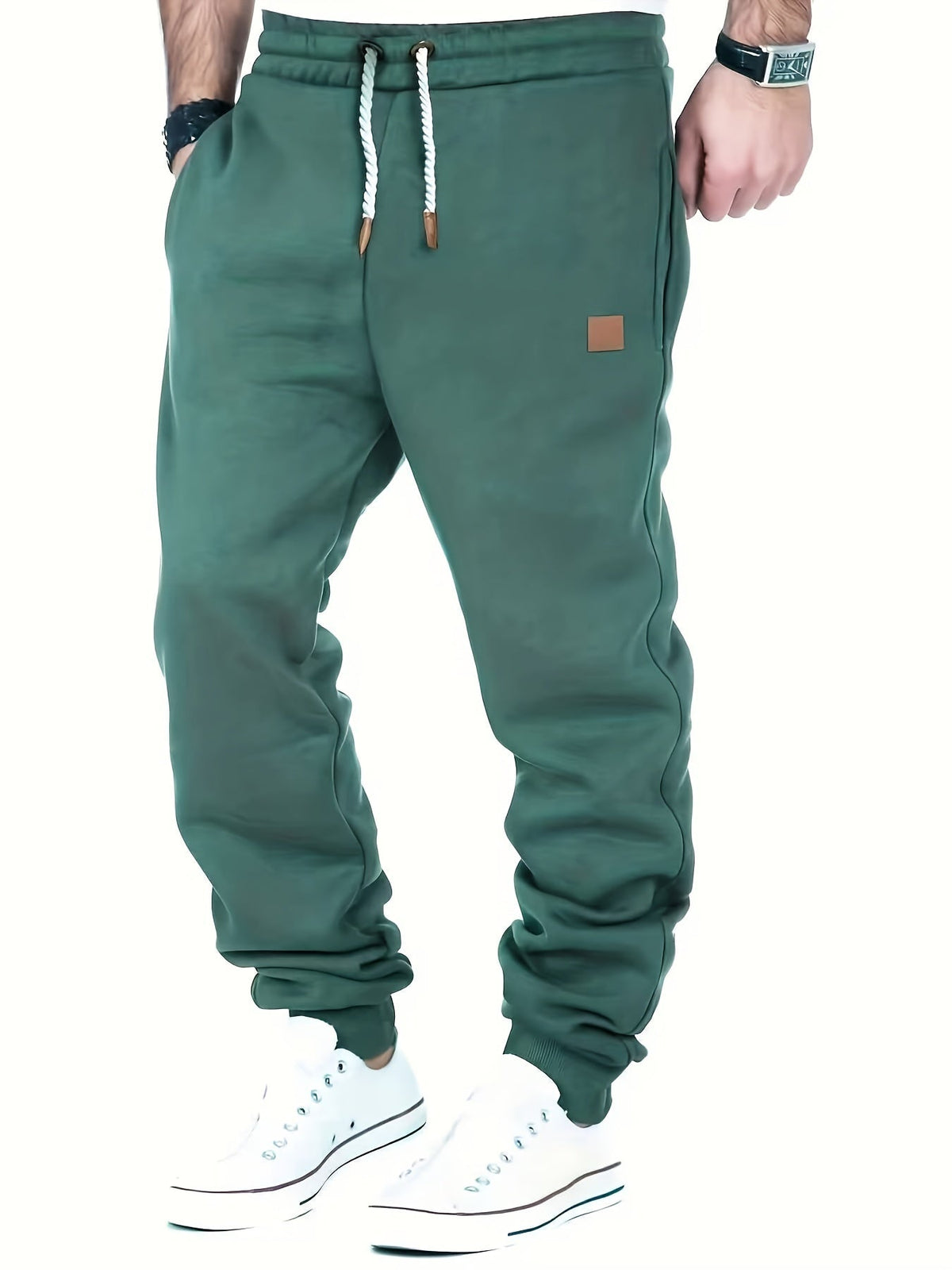 Rovanto | Men's Slim Fit Casual Pants with Adjustable Waist for Fall and Winter
