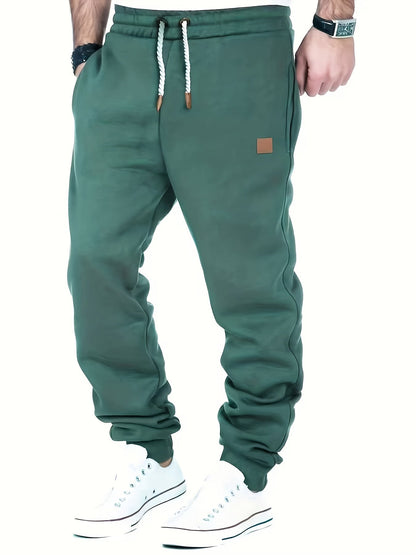 Rovanto | Men's Slim Fit Casual Pants with Adjustable Waist for Fall and Winter