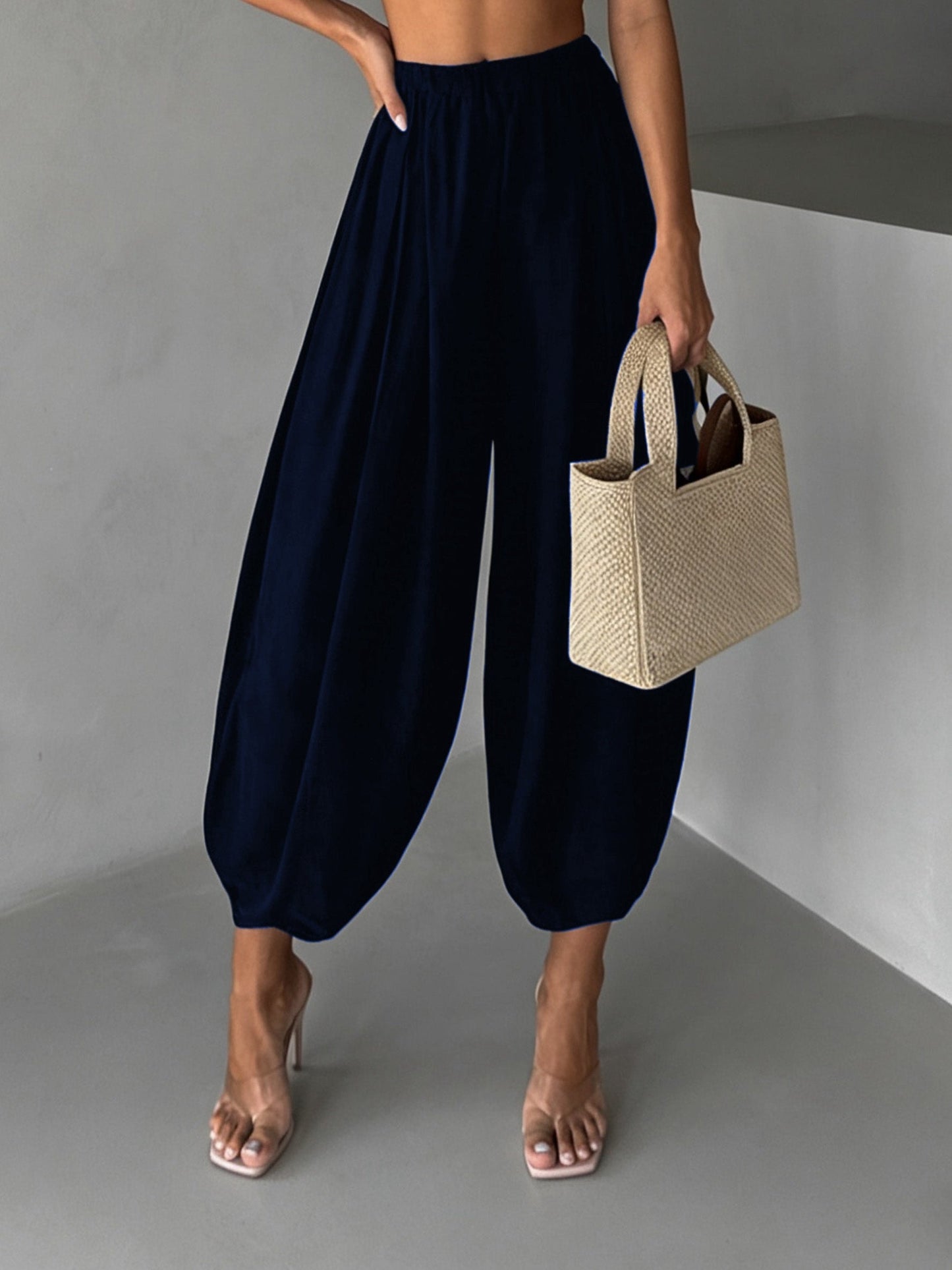 Harlyn | Loose Fit Harem Pants with Relaxed Style