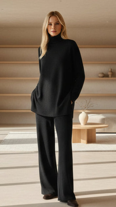 Rosavienne™ Elegant Knit Set and Trousers for Women for Daily Comfort