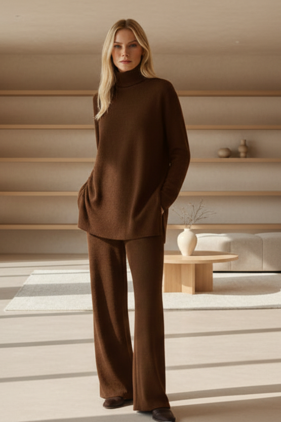 Rosavienne™ Elegant Knit Set and Trousers for Women for Daily Comfort