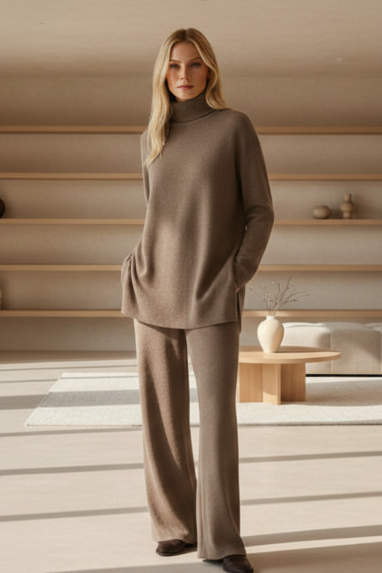 Rosavienne™ Elegant Knit Set and Trousers for Women for Daily Comfort