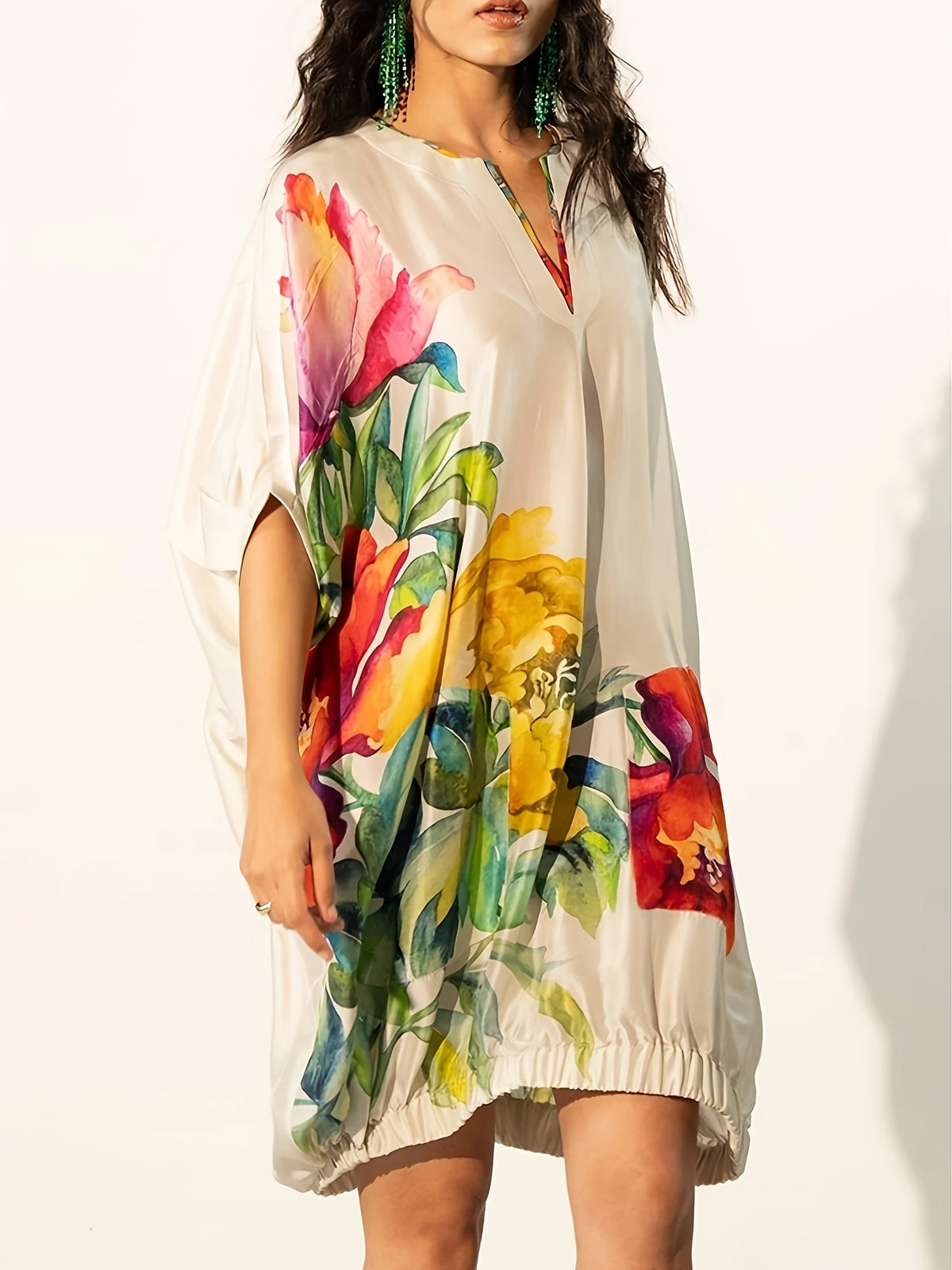 Sophia | Elegant Printed Dress for Women