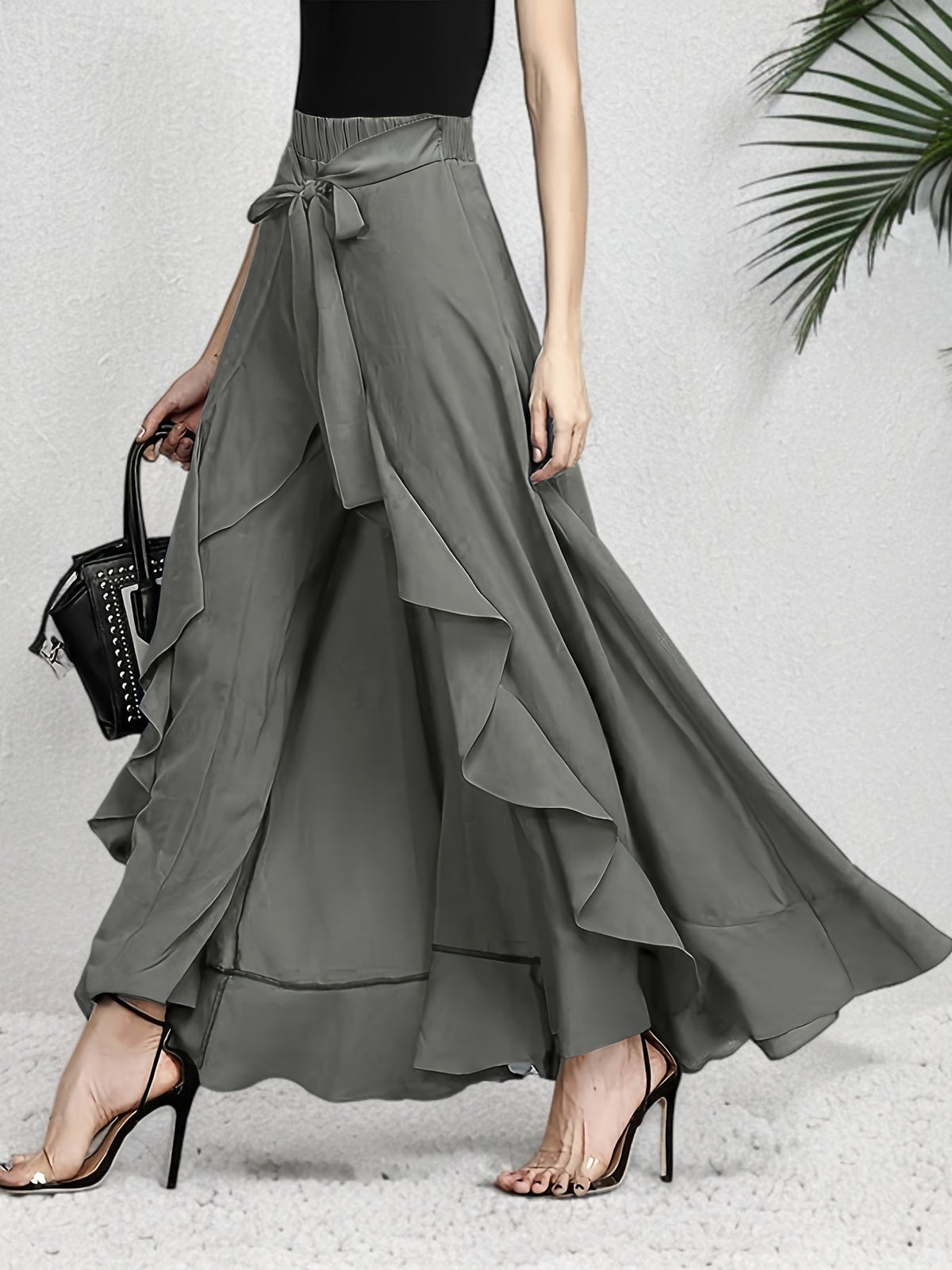 Amara | Elegant Straight-Leg Pants with Fluid Fall and Comfortable Fit