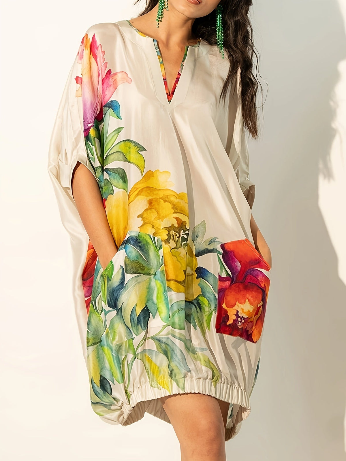 Sophia | Elegant Printed Dress for Women