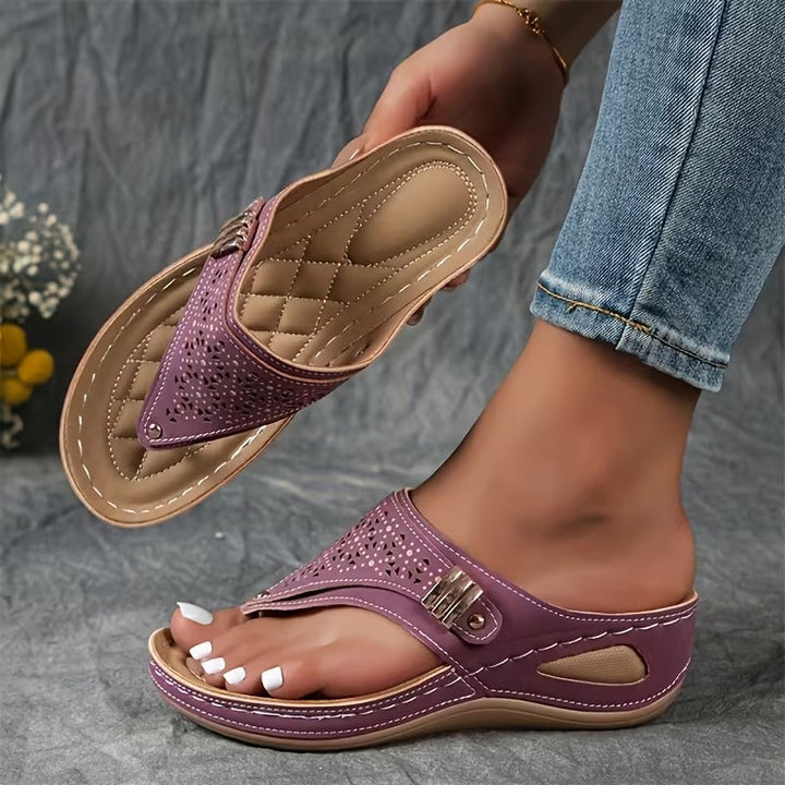 Navy™ Comfortable and Supportive Heeled Sandals