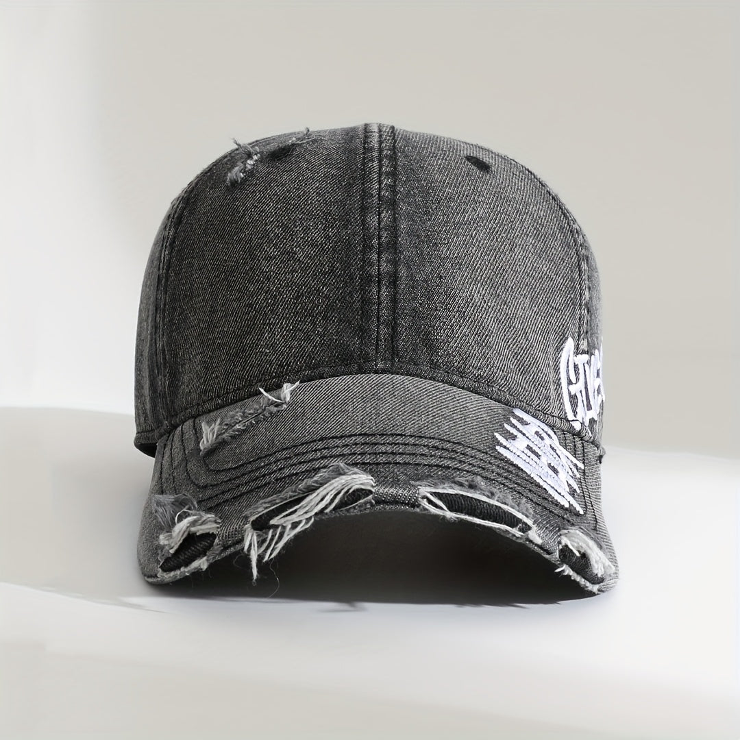 Veltrano | Never Give Up Distressed Cap