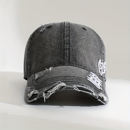 Veltrano | Never Give Up Distressed Cap