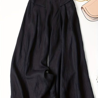 Brisae™ Vintage Style Wide Leg Linen Pants